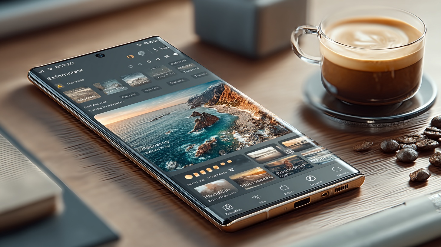 AI photo sharing app